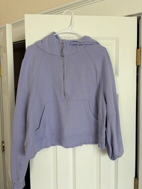 lululemon athletica Lavender Half-Zip Hoodie